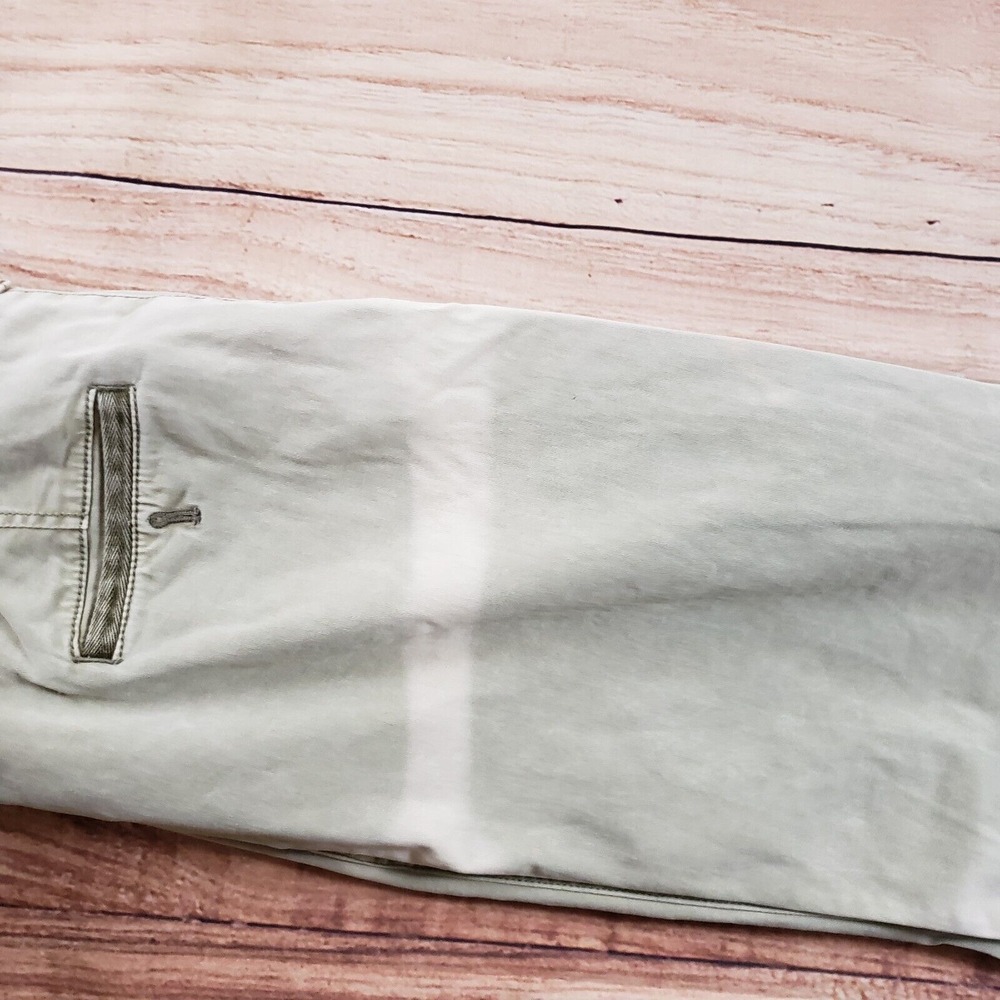 Anthropologie Pants Womens‎ 31 Beige Chino Relaxed Straight Casual Ladies 31x27 - Picture 11 of 12